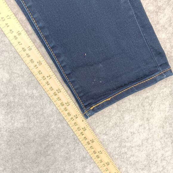 Levis Denizen Modern Pull On Crop Midrise Dark Wash 29 x 25​ - Picture 12 of 15